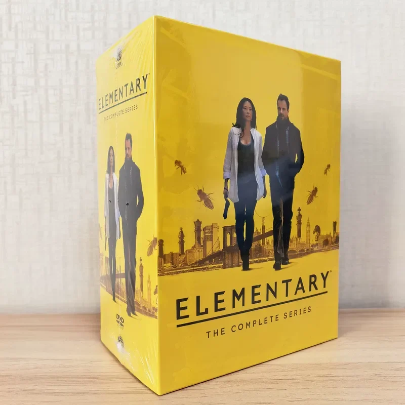 Sherlock Holmes Elementary Deduction Season 1-7 Complete 40 Discs DVD Original English Version