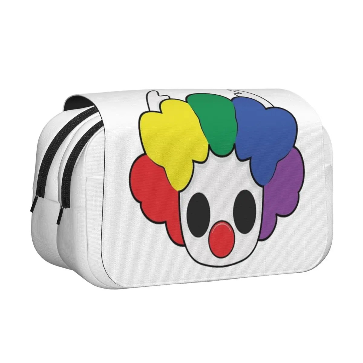 Double Clamshell Pen Case Hollow Knights Silksongs Pencil Pouch Pen Box for Student Bag School Supplies Zipper Stationery