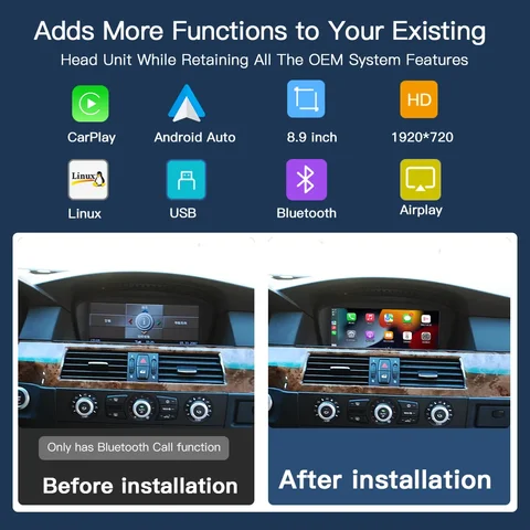 10 best sales bmw e90 screen upgrade - №9