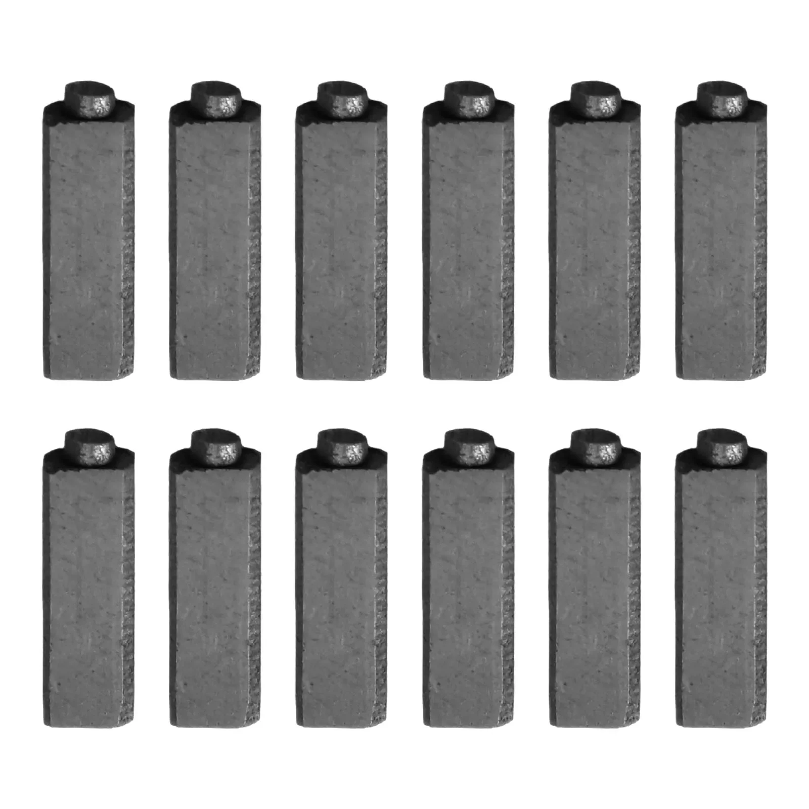 12pcs Carbon Brushes Anchor Engine Electric Hair Dryer General Set For Anchor Engine Electric Hair Dryer Power Tool 4x5.5x17mm