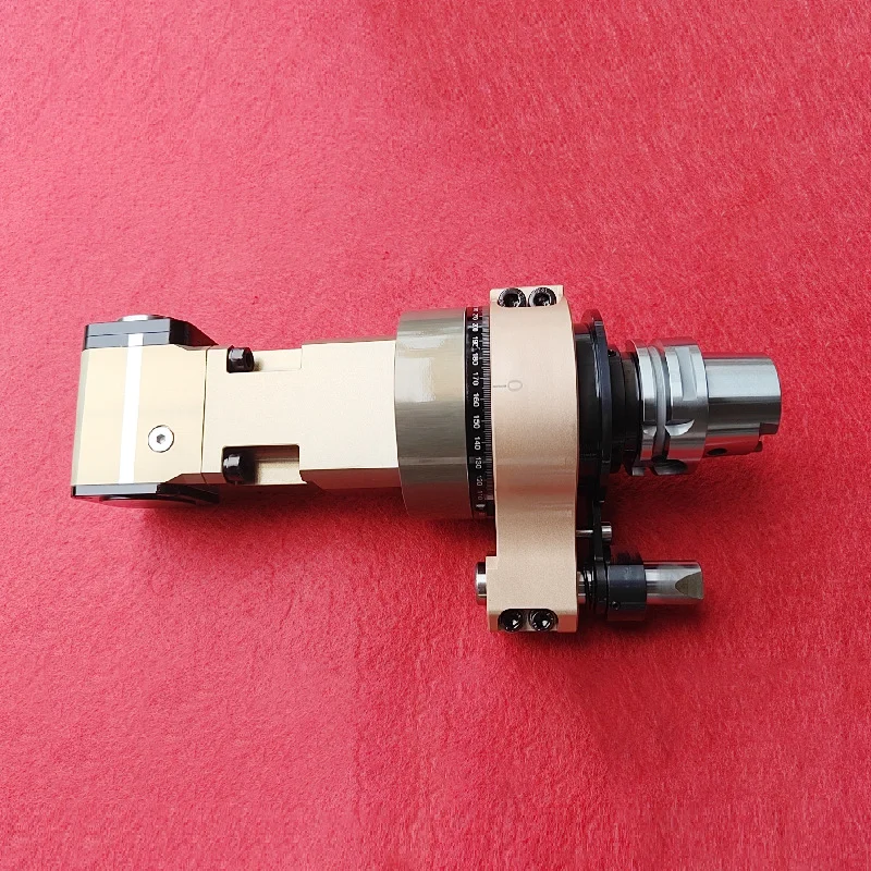 Mini Small Hole Gantry Angle Head Compact Side Milling Tool Holder Custom Machining Accessory For Gantry Metal Processing