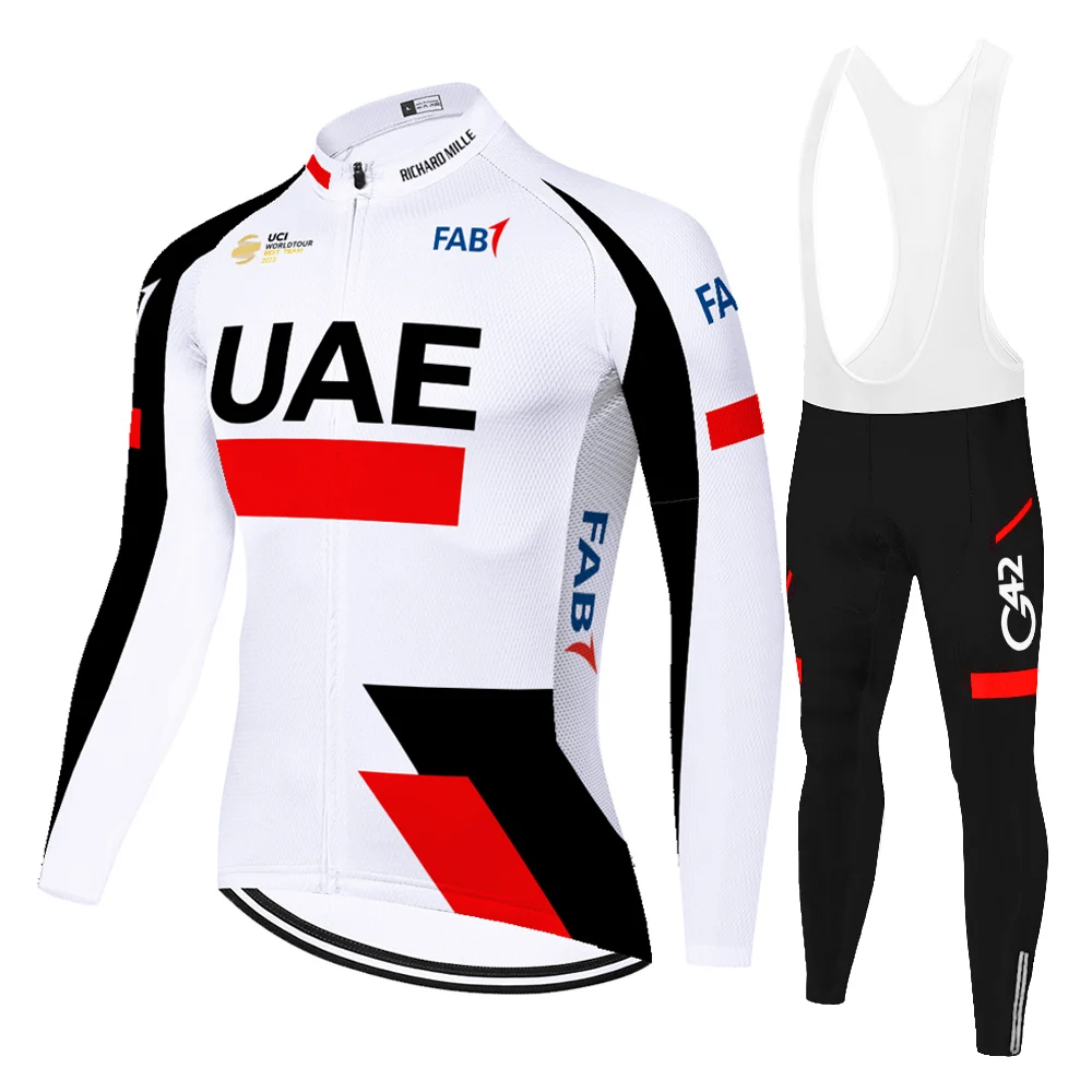 Ropa de Ciclismo para Hombre, Primavera-Verano 2027, Emiratos Árabes Unidos, Jersey de Ciclismo, Ropa de Ciclismo Masculina, Ropa para Bicicleta de Montaña