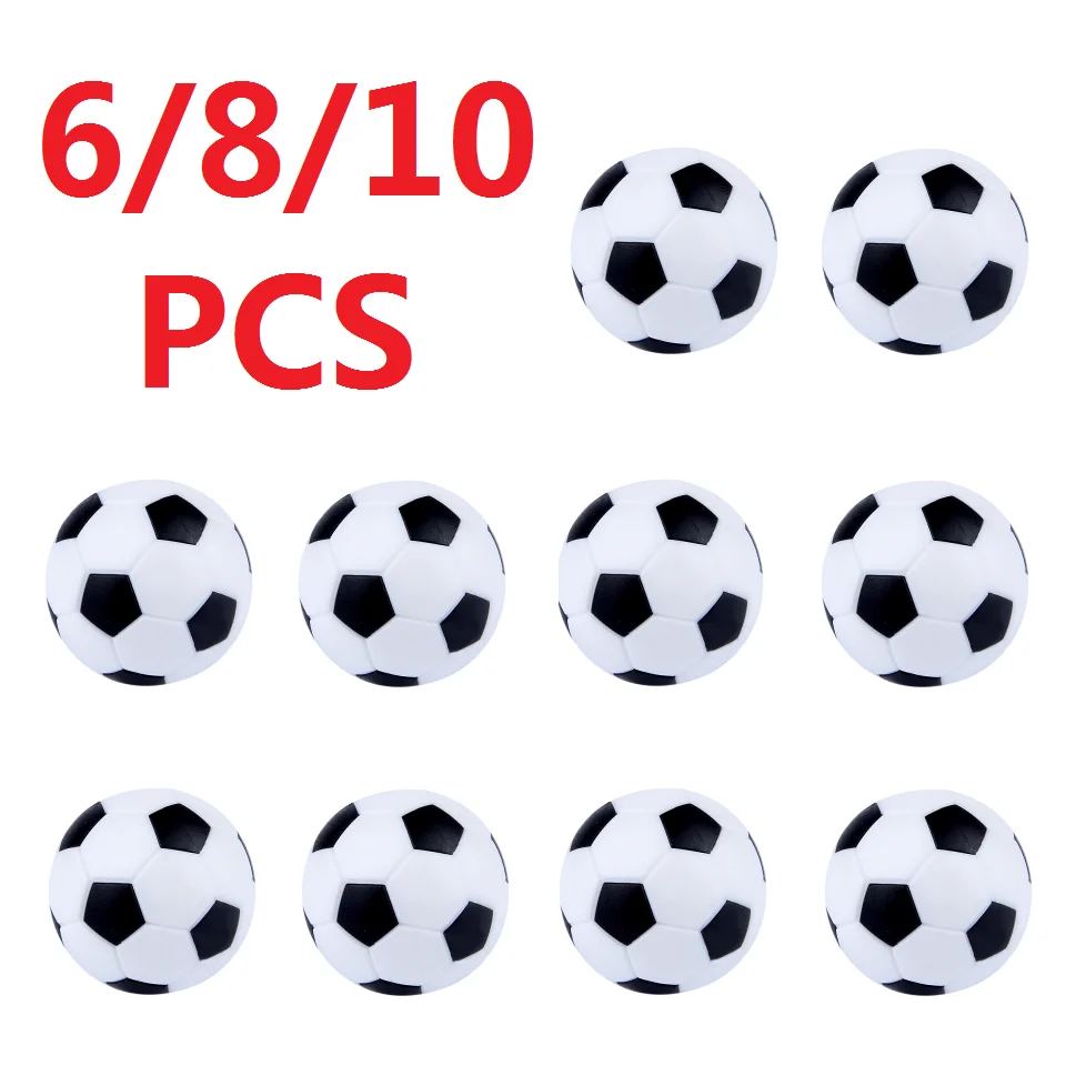 6~10pcs 32mm Table Soccer Footballs Game Replacement Official Tabletop Games Tables Football Balls Indoor Parent-child Boardgame