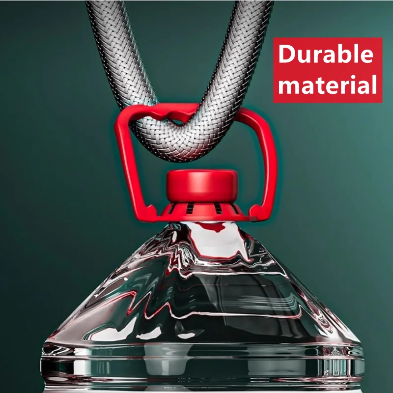 Tuyau de douche à main Anti-enroulement, 1.5/2 mètres, Interface universelle GI/2, Tube de douche Flexible, haute pression, bain-douche, tuyau en Nylon