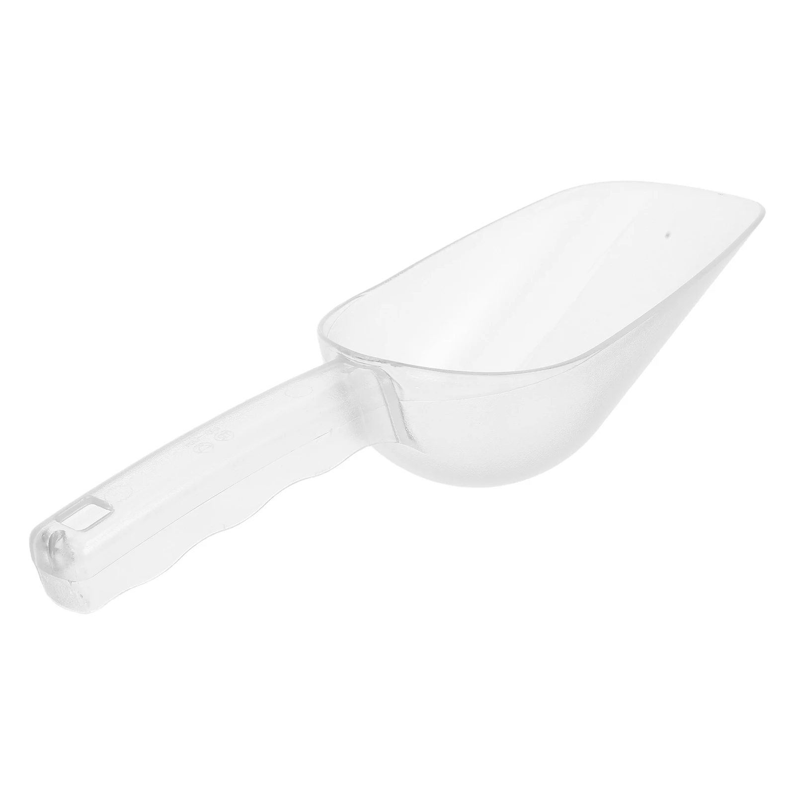 

2Pcs Ice Scoop Clear Thickened Acrylic Food Serving Scoop for Kitchen Buffet Candy Flour Protein Powders Popcorn Desserts