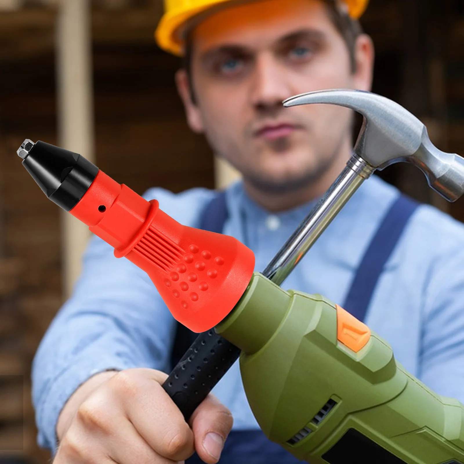 อะแดปเตอร์เครื่องมือรีเวตเตอร์สำหรับสว่าน ให้ผลลัพธ์ที่แม่นยำ ประสิทธิภาพยาวนาน วัสดุพลาสติก ฟังก์ชั่นที่มีประสิทธิภาพ