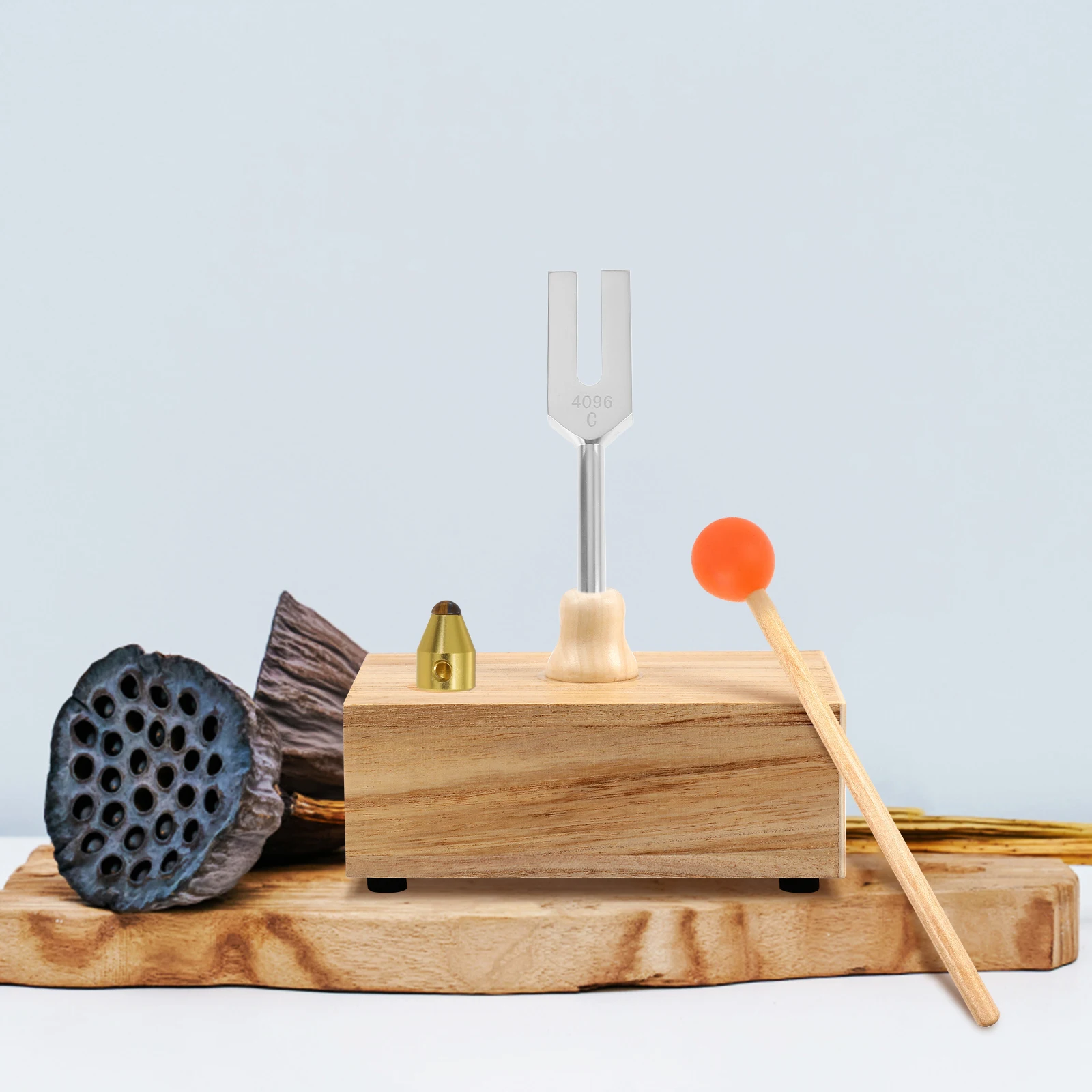 

1 set 1 Set Aluminum Alloy Tuning Fork Holder Feet For Stable Pure Sound Music Therapy Instrument Accessory Base Support