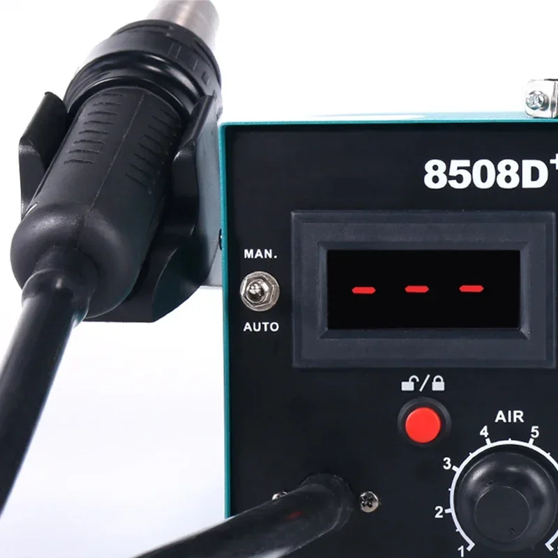 850 Air Pump Hot Air Gun Desoldering Station Digital Display Constant Temperature Maintenance Industrial Hot Air Welding Station