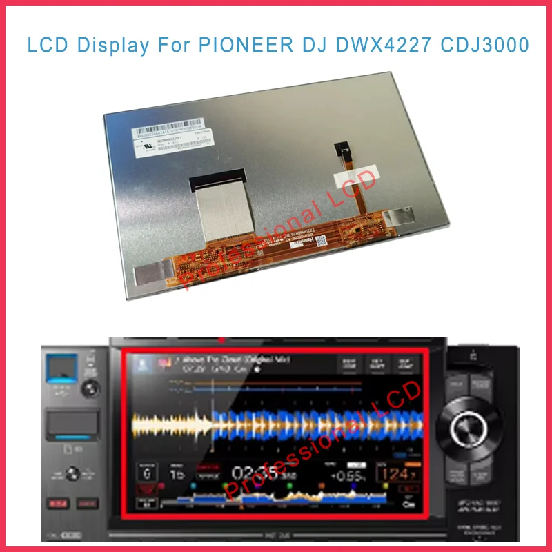 

Оригинальный 9-дюймовый ЖК-дисплей для Pioneer DJ DWX4227 CDJ3000, замена ЖК-экрана