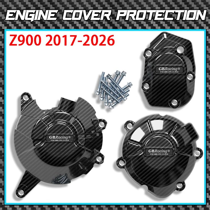 Z900 Motorcycles Engine cover Protection case For Z900 2017-2026 2024 2023 2022 Z900SE 2023 Engine Covers Protectors