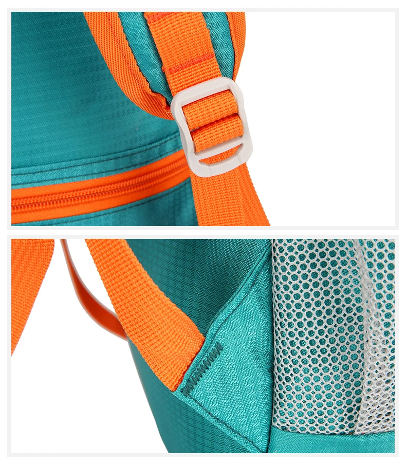 18L Tragbare Faltbare Rucksack Klapp Bergsteigen Tasche Ultraleicht Outdoor Klettern Radfahren Reise Knapsack Wandern Daypack Gipfelpaket wasserdicht verschleißfest Bodybuilding Yoga hohe Kapazität – Detail 24