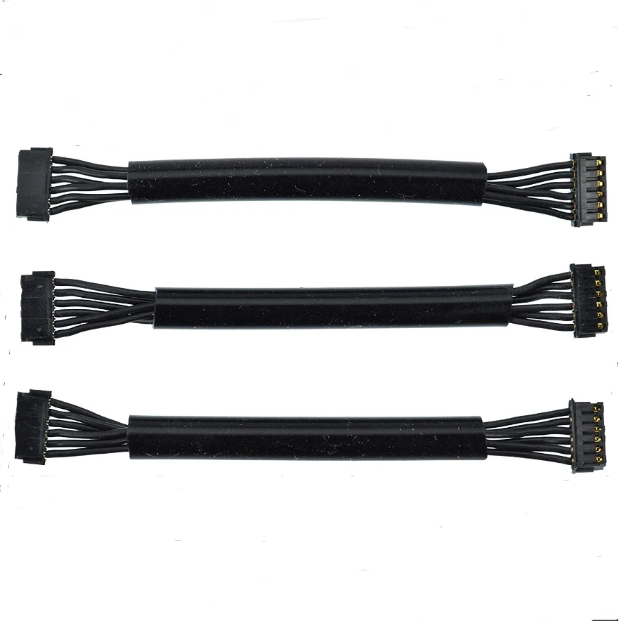 1/2/3 pcs 70mm 150mm 200mm 300mm 400mm 500mm RC ESC 자동차용 슈퍼 소프트 고 유연한 실리콘 브러시리스 모터 센서 와이어 케이블