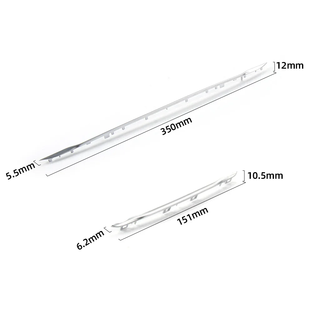 Air Condition Trim Strip Chrome Center Console 61319495846 Front For BMW 5 6 7 Series G30 G38 G32 G11 G12