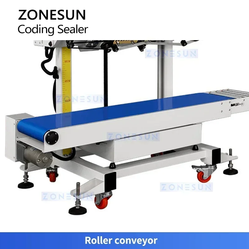 ZONESUN ZS-LWCSM2 Vertical & Horizontal Continuous Band Sealer for Food, Cosmetic & Daily Packaging view 6