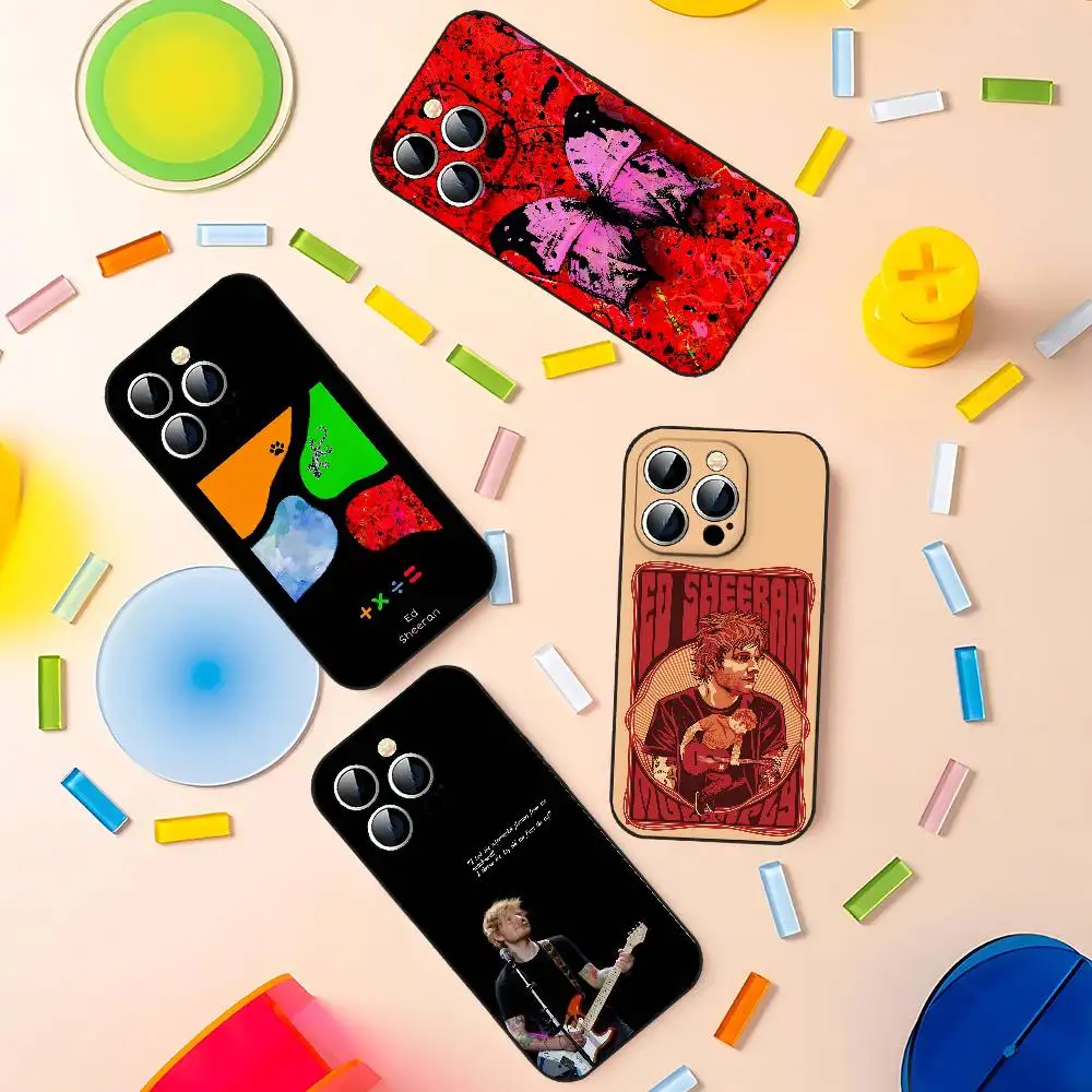 

The E-Ed-S-Sheeran Phone Case For IPhone 17/16/15/13/14 Pro Max/ 11Plus/X/Xr/Xs Max/12mini