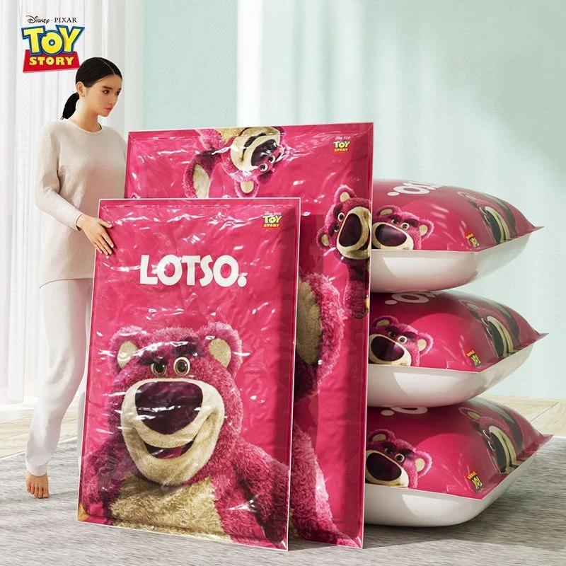 Lotso borsa a compressione sottovuoto borsa portaoggetti trapunta addensata abbigliamento trapunta bagaglio a casa speciale borsa portaoggetti