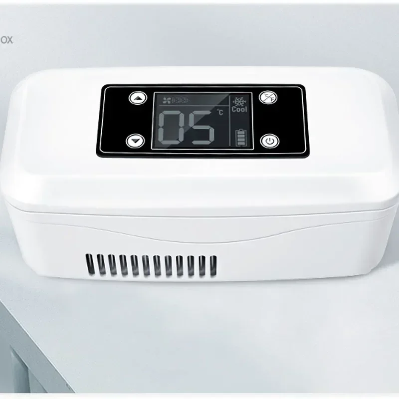 Portable 220v Insulin Refrigerator Box Portable Portable Rechargeable Refrigeration Medicine Box Growth Hormone Car Small Refrig