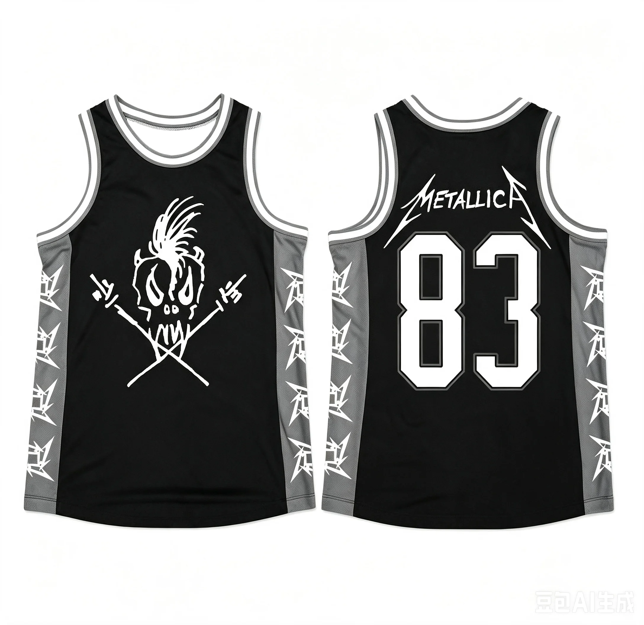 Metallica M72 Cardiff, Wales World Tour 2026 Fan-Basketballtrikot Herren- und Damen-Sommerweste Schnelltrocknendes Loses Tanktop – Detail 5