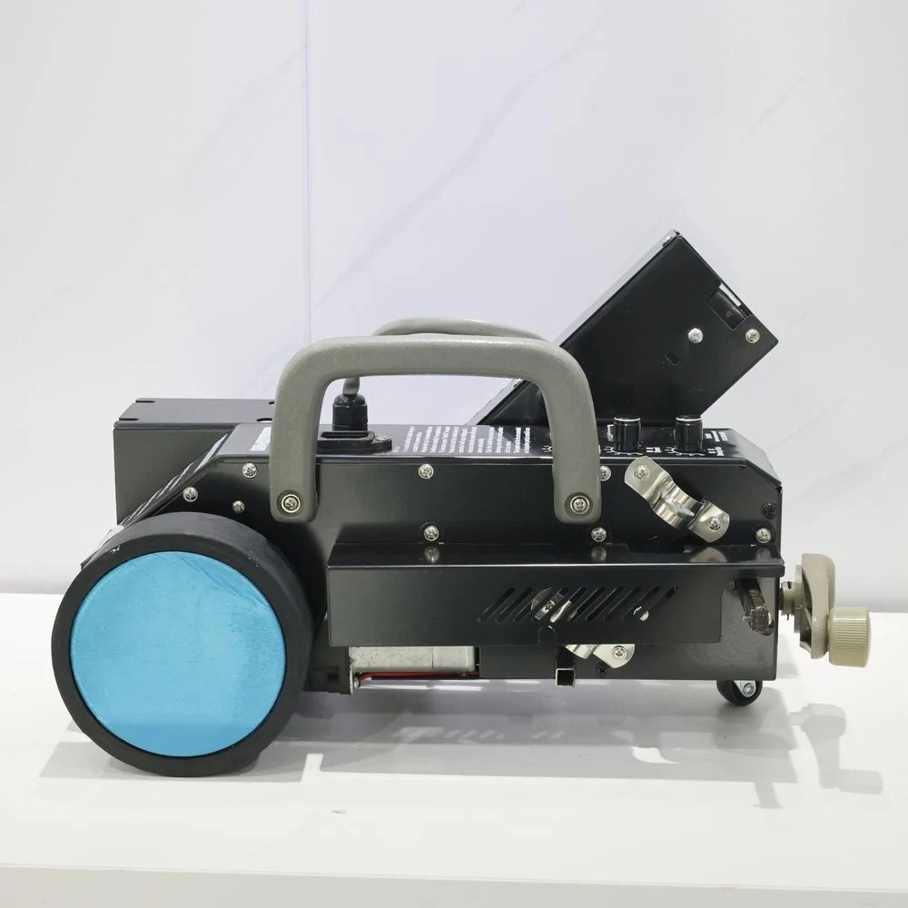 Machine à souder automatique pour bannière en PVC LDY-PW1, jointeuse thermique pour tissus plastiques et matériaux fins, nouvelle soudeuse à Air chaud pour bâche