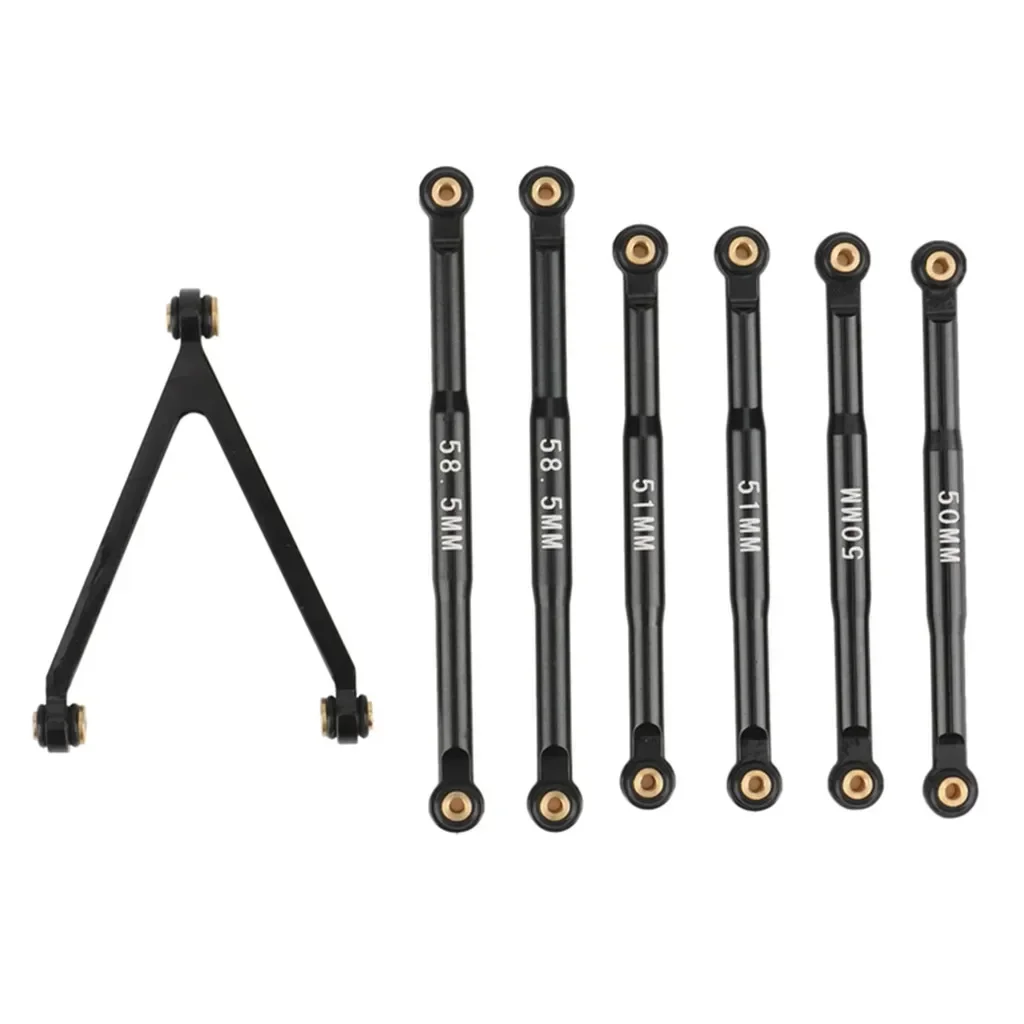 

Chassis Links Set CNC Upgrade for RC Crawler Car LWB 133.7mm Axial SCX24 AXI00001 C10 AXI00002 JLU Bronco AXI00006