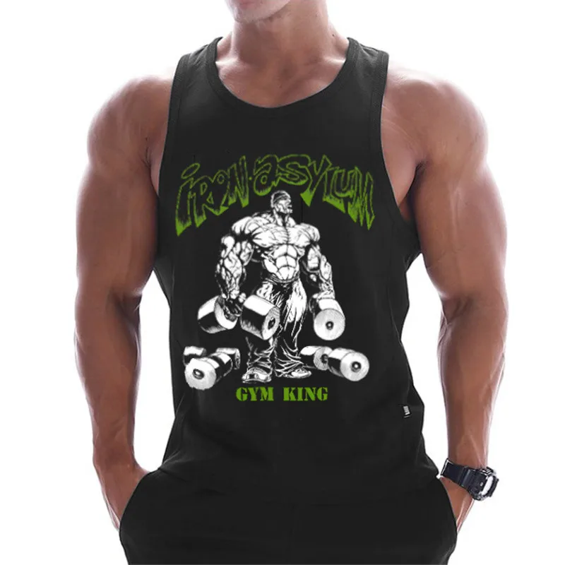 New gyms clothing cotton muscle bodybuilding tank top bodybuilder mens ropa hombre tops singlet erkek sleeveless singlet men