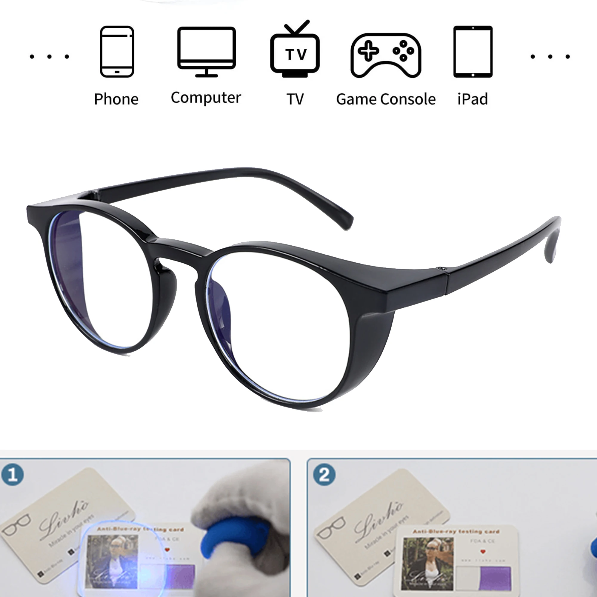 Safety Glasses Anti Fog Goggles Protective Eyewear Blue Light Blocking Anti Dust UV Protection Glasses For Men Women UV400