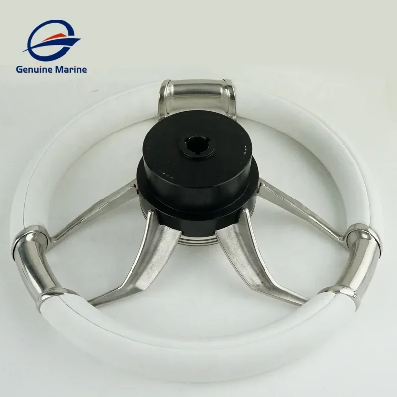 Boat Stainless Steel Steering Wheel Marine Inboard Hardware Steering Wheels