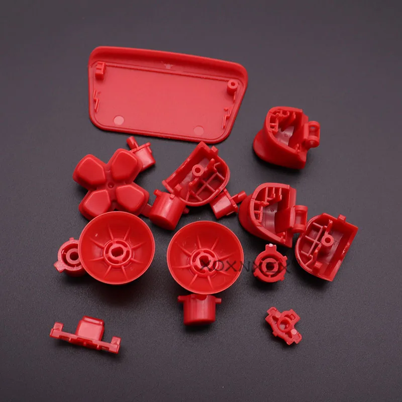 L1 R1 L2 R2ปุ่ม D-Pad หุ้นชุดปุ่มจอยสติ๊กสำหรับ PS5 V2 2.0 Controller Gamepad