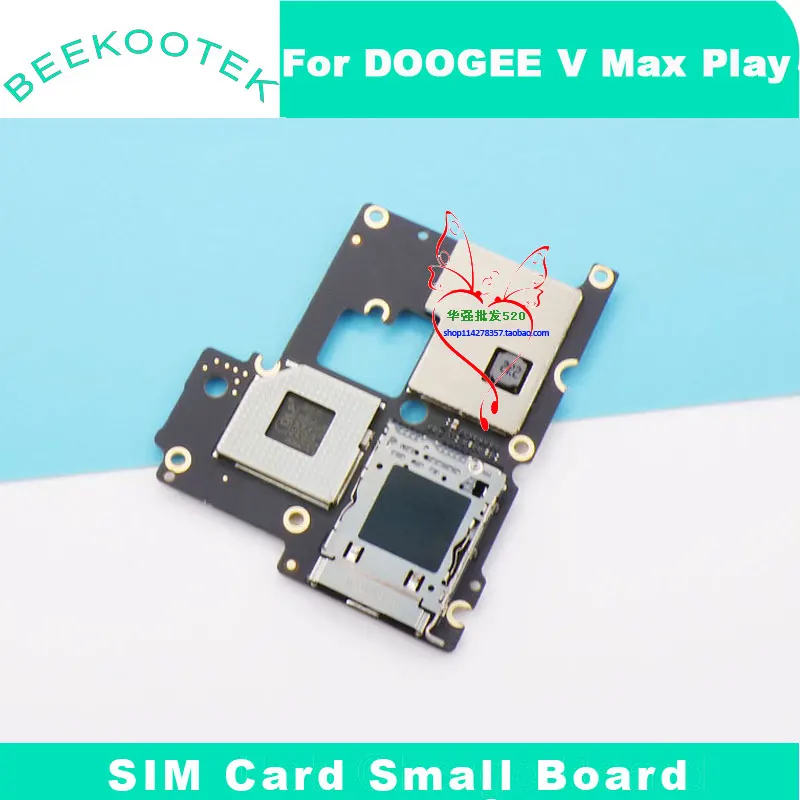 New Original DOOGEE V Max Play V Max LR SIM Card Small Board SIM Card holder For DOOGEE V Max Play Smart Phone