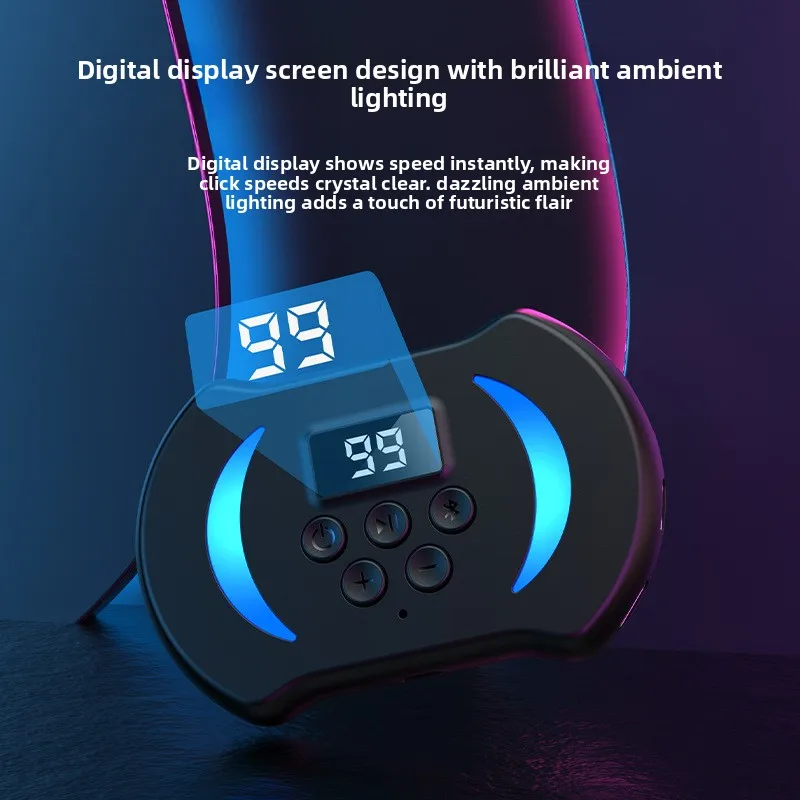 Smart Phone Screen Auto Clicker G40 G40PRO Rechargeable Silent Screen Tapper Portable Automatic Click Assistant for Mobile Phone