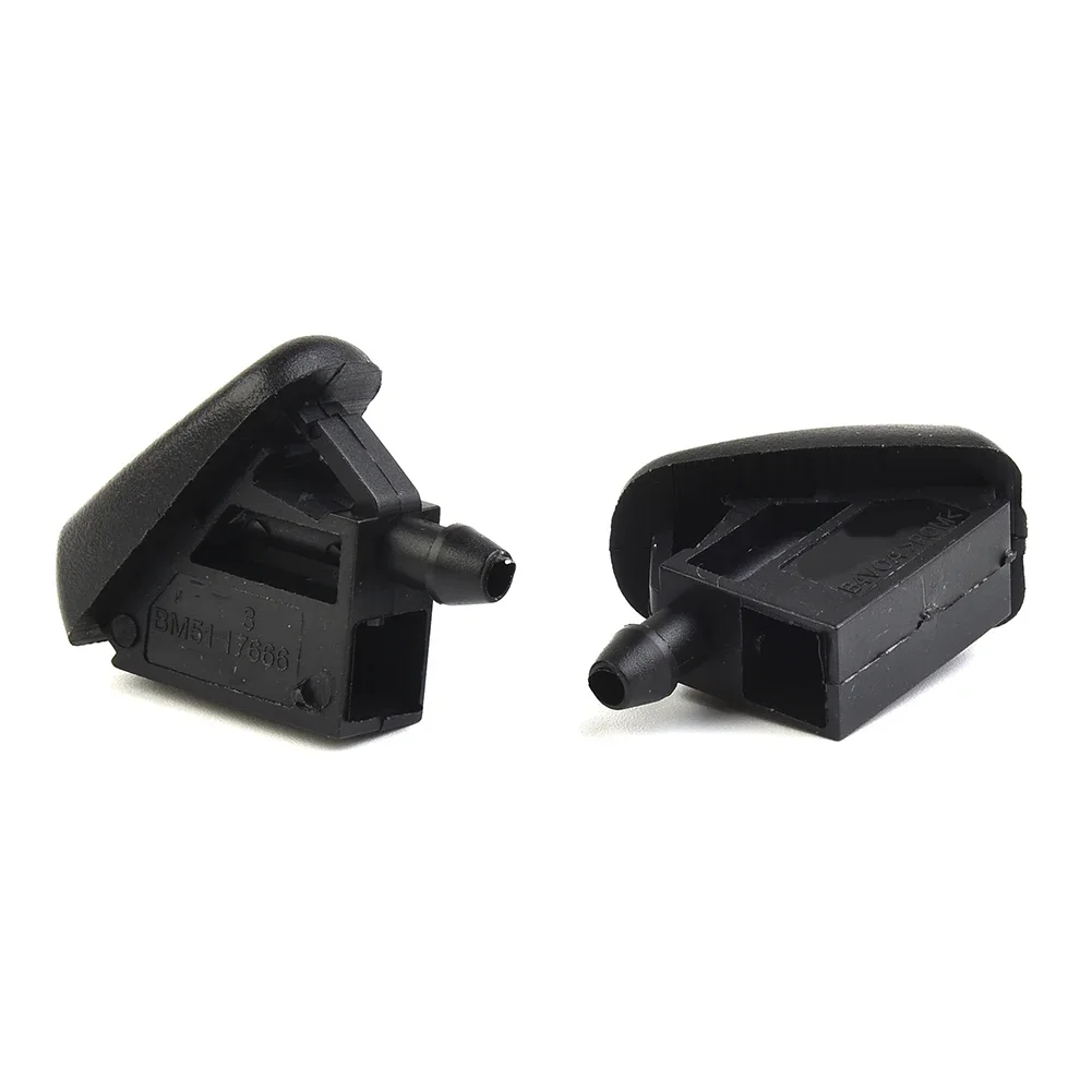 2Pcs Front Windscreen          Wiper Washer Nozzle Jet Spray For Ford Focus MK2 2004-2011 MK3 2011-2018 FOR Mondeo MK4 2007-2014