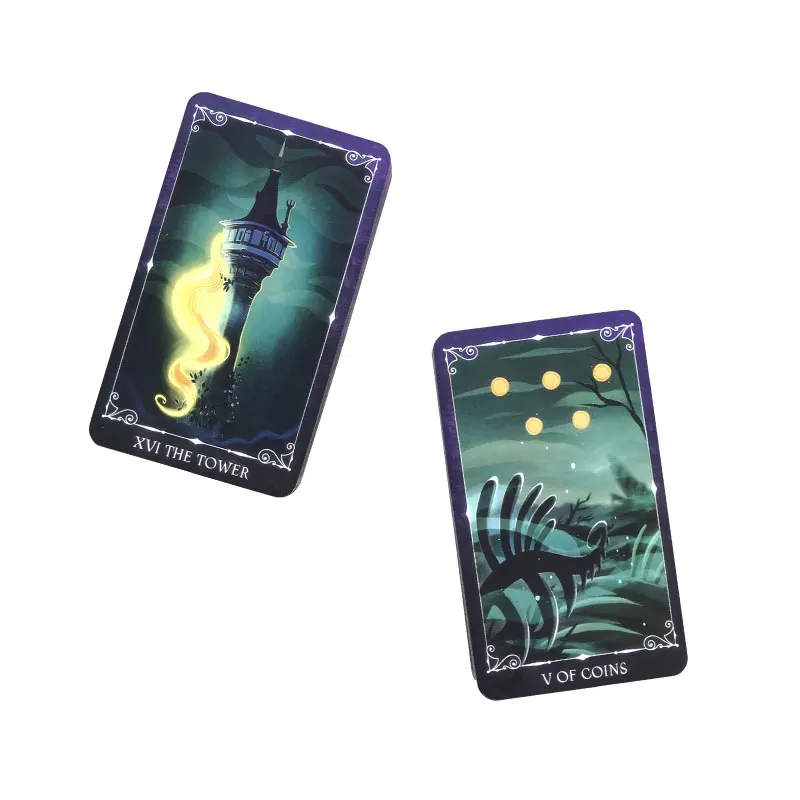 Gran oferta, Tarot villano, tarot de oráculo, tarjeta de profecía de adivinación del destino, juego de fiesta familiar, Tarot, baraja de 78 cartas,