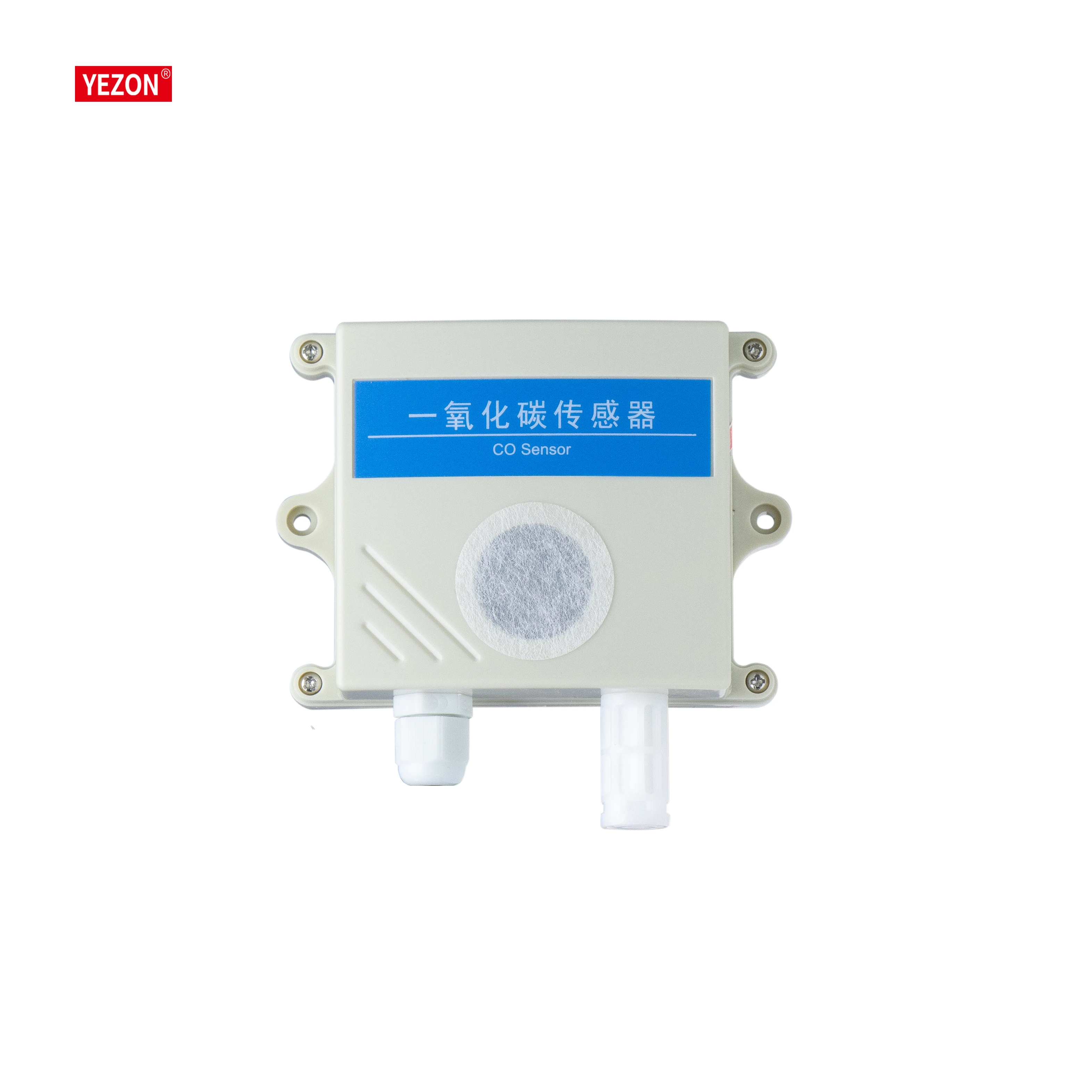 Yezon Wall-Mounted Carbon Monoxide 4-20mA RS485 24VDC Air Quality Sensor Detects Toxic Harmful Gases Carbon Monoxide Transmitter