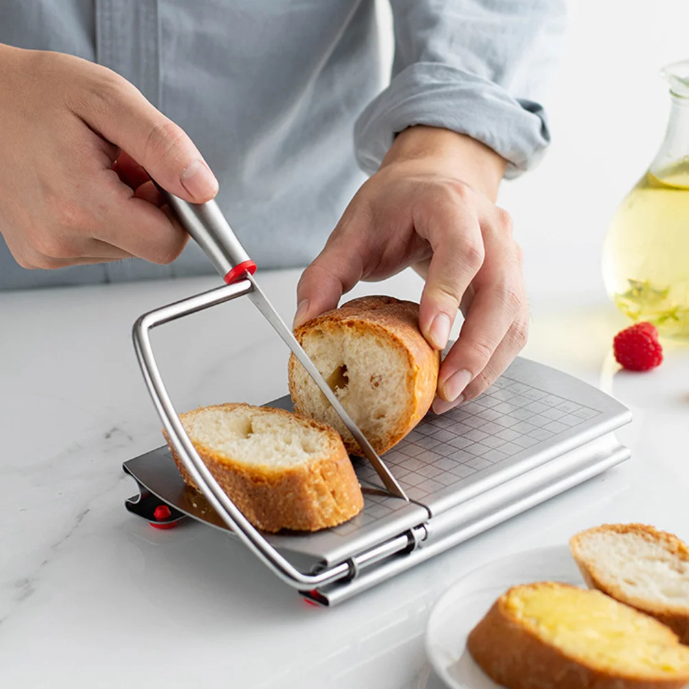 

Cheese Slicer Stainless Steel Multi-Purpose Cutting Tool For Butter Fruits Sausages Block Cheese Cutter Effortless Slicing