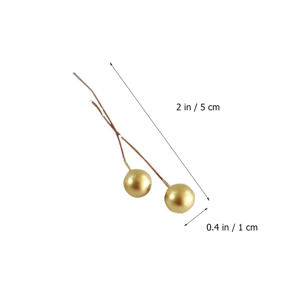 

200Pcs Artificial Berries Christmas Decor Exquisite Lifelike Ornaments for Xmas Tree Party DIY Supplies Artificial Berries