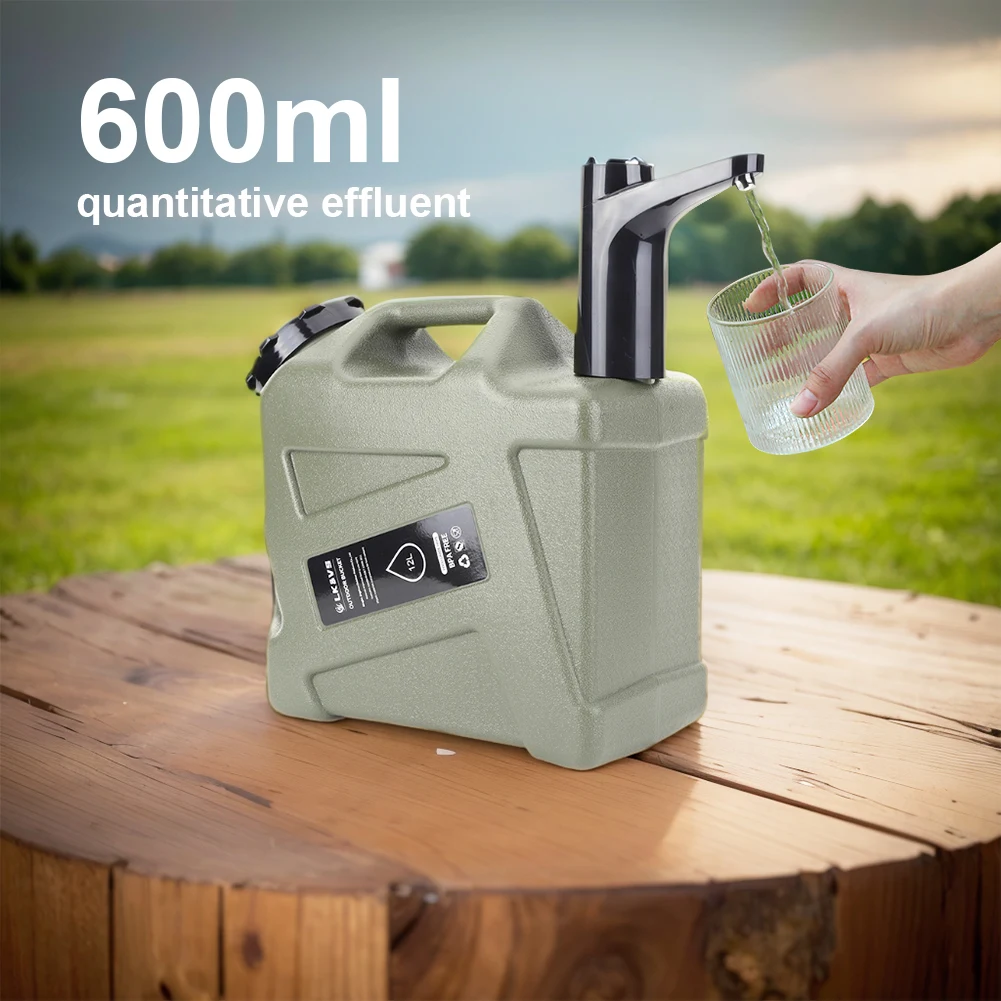Drahtloses Wasserpumpengerät, USB wiederaufladbar, Mini-Wasserpumpe, ein Schlüsselschalter, automatische Wasserpumpe für Camping-Wassertank