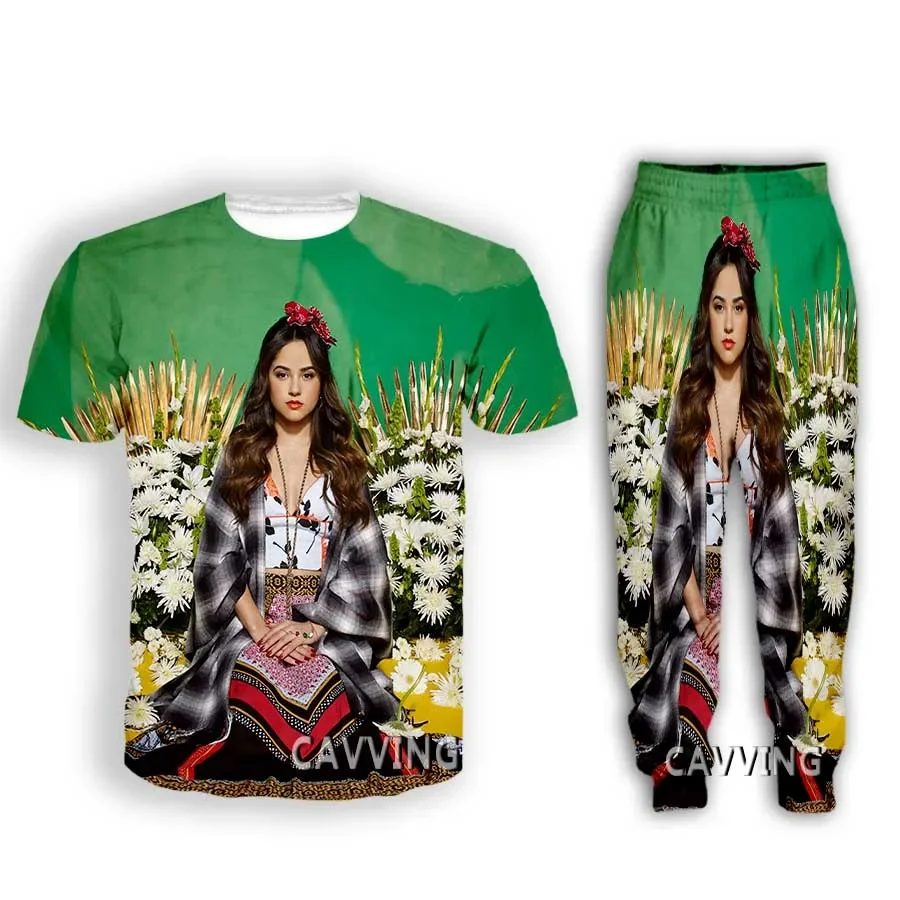 

BECKY G 3D Print Casual T-shirt + Pants Jogging Pants Trousers Suit Clothes Women/ Men's Sets Suit Clothes C2