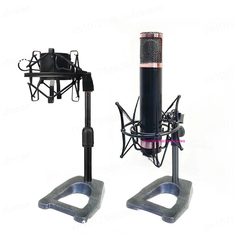 

А-образный утяжеленный микрофон, настольный кронштейн MK4 U87, конденсаторный микрофон, большой несущий металлический L-образный кронштейн 3 кг