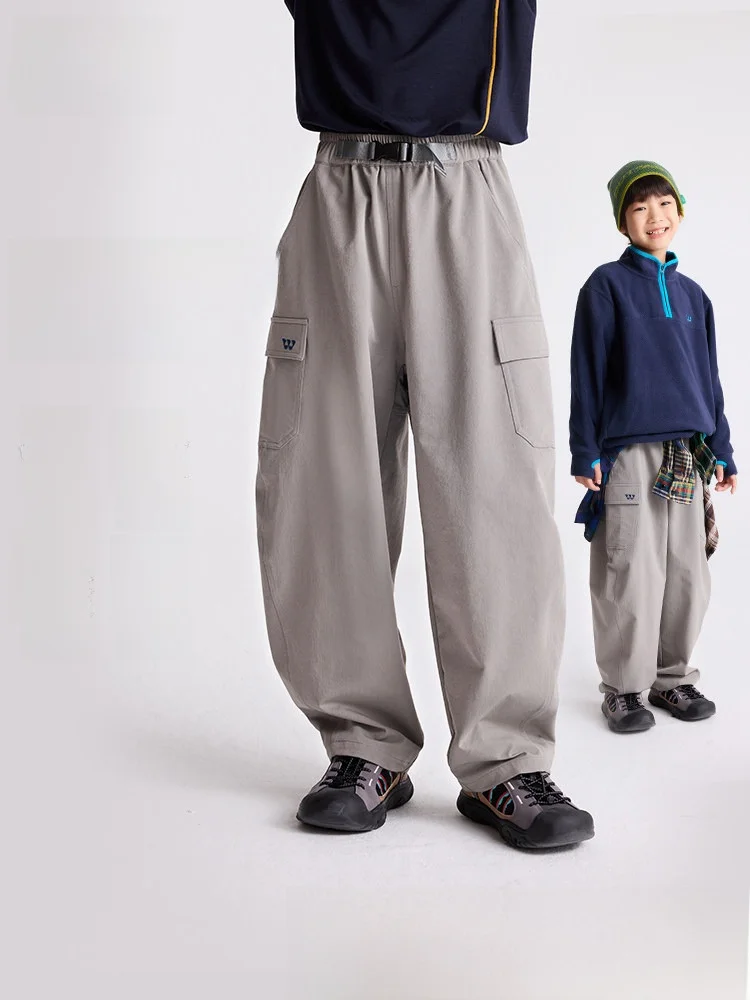 Purrfect Diary Kids Workwear Trousers Wear-Resistant Boys Girls Long Pants All-Match Spring Autumn Fashionable Outdoor Casual...