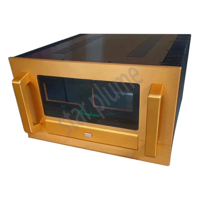 430*250*453mm custodia per amplificatore di potenza completamente in alluminio Accuphase custodia per preamplificatore tubo a vuoto Post amplificatore guscio del telaio scatola fai da te