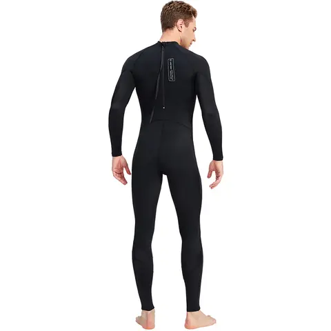 Men Diving Skin Clothes Cold Proof Sunscreen Diving Protection Clothes Warm with Zipper Elastic Anti-scratch Outdoor Accessories