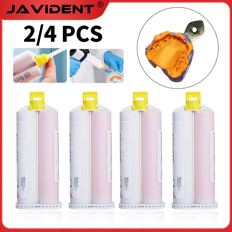 

2/4Pcs Dental Lightweight Silicone Elastomer, Bite Registration, Thickened Molar Pads, Oral Silicone Impression Materials