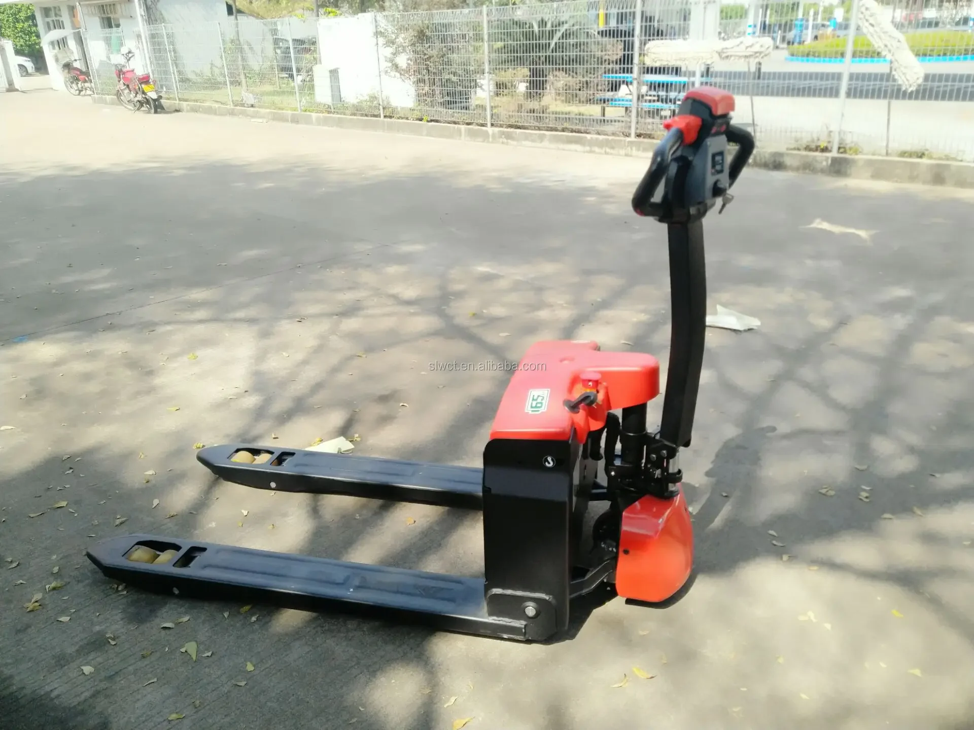 1500kg Economical Portable Battery Operated Semi Electric Pallet Truck