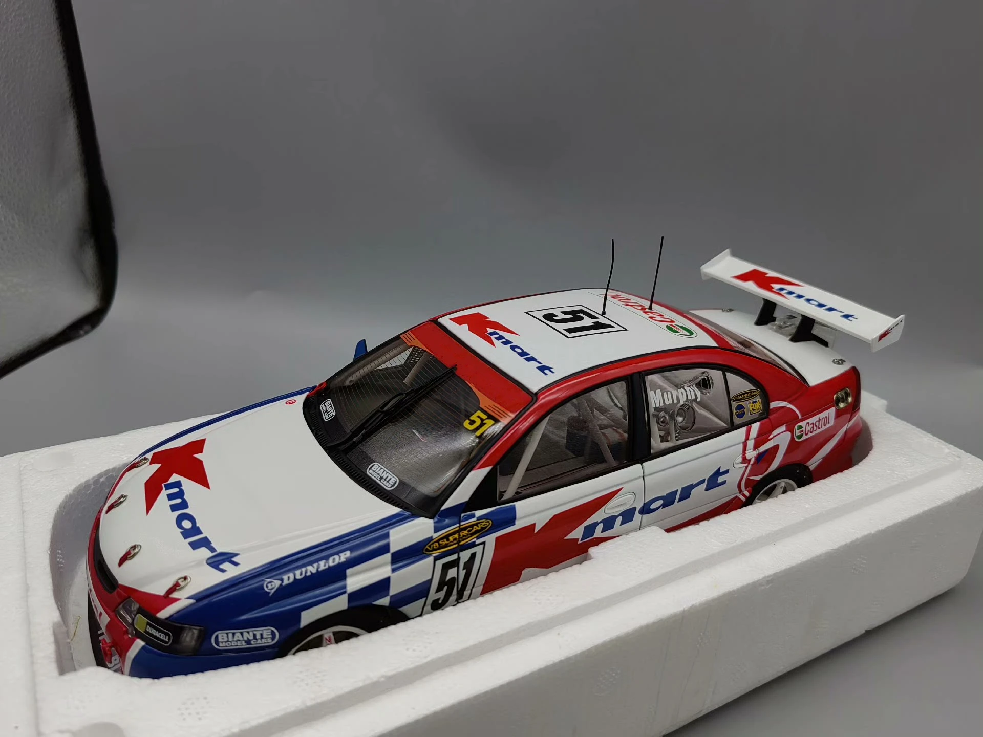 AUTOart 1:18 COMMODORE VY KMART 2004 GREG MURPHY No.51 Simulation Limited Edition All Open Alloy Metal Static Car Model Toy Gift