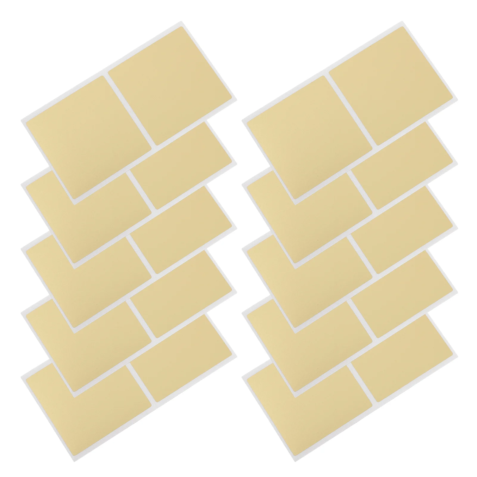 25 Sheets Scratch Card Stickers off Paper Tickets Self-adhesive Film Make Your Own