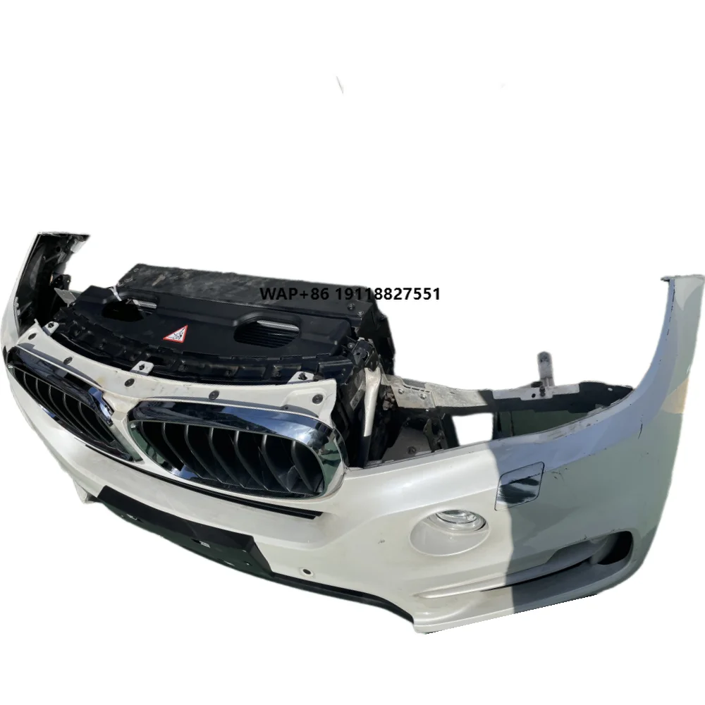 

For X5 F15 F85 2015-2018 Radiator Kit Electronic Fan Cooling System AC Condenser Front Bumper Complete Kit