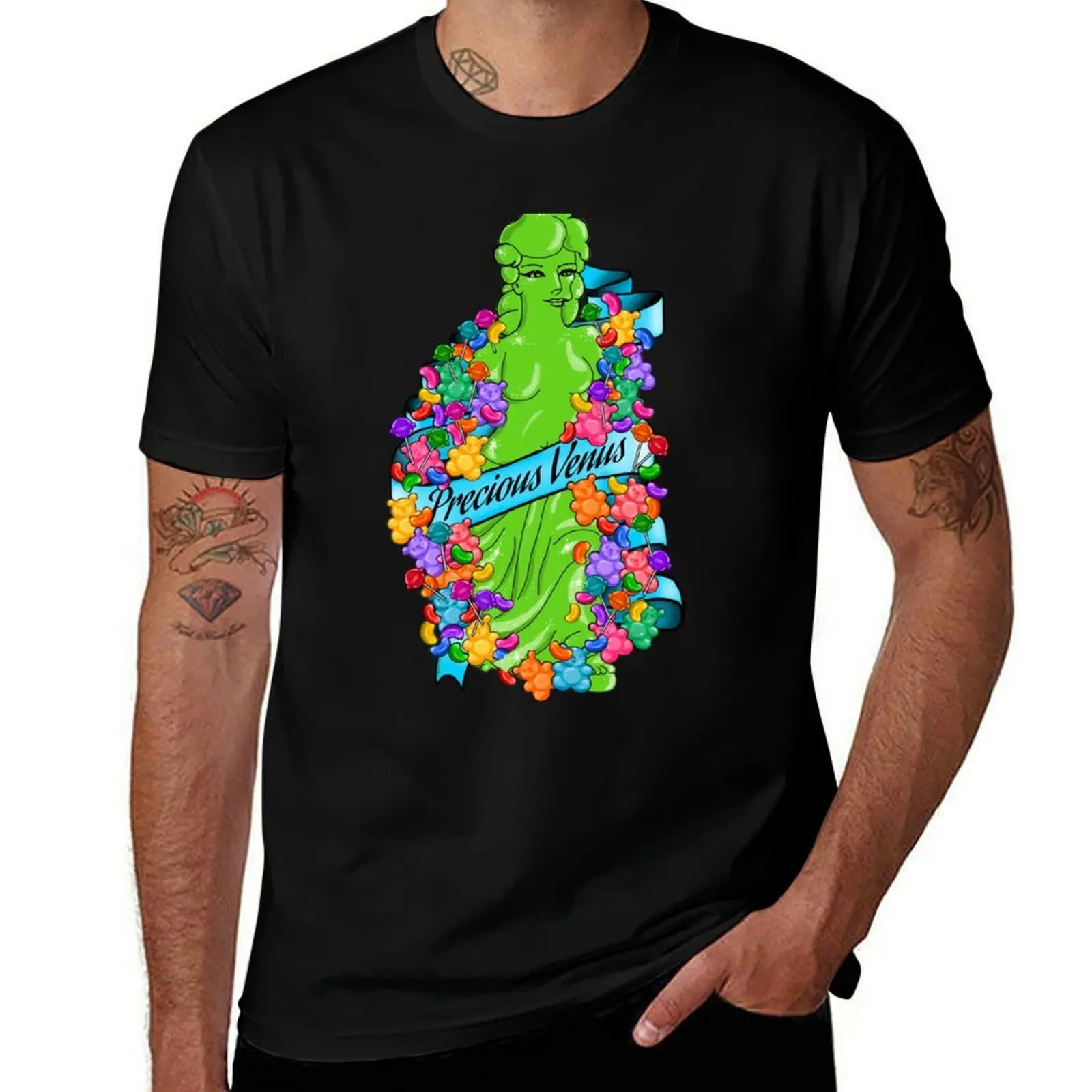 

Gummy Venus De Milo T-Shirt Minimalist Graphic Tee Shirt