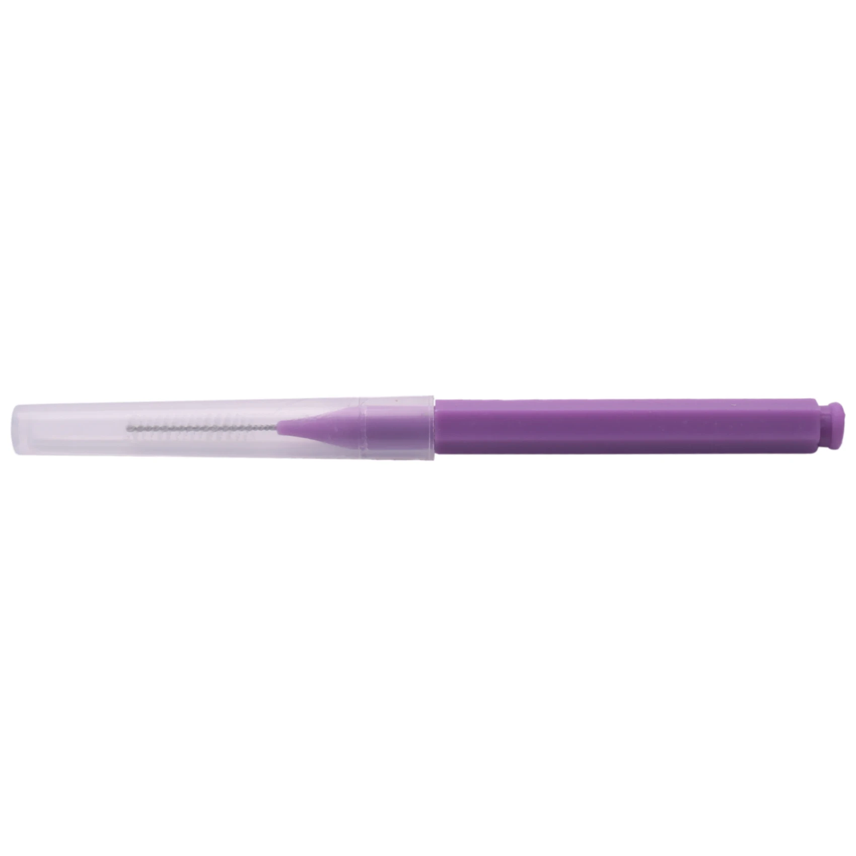 Juego de 8 unidades de hilo Dental, cepillo Interdental suave, palillo de dientes saludable para la limpieza de los dientes, color morado