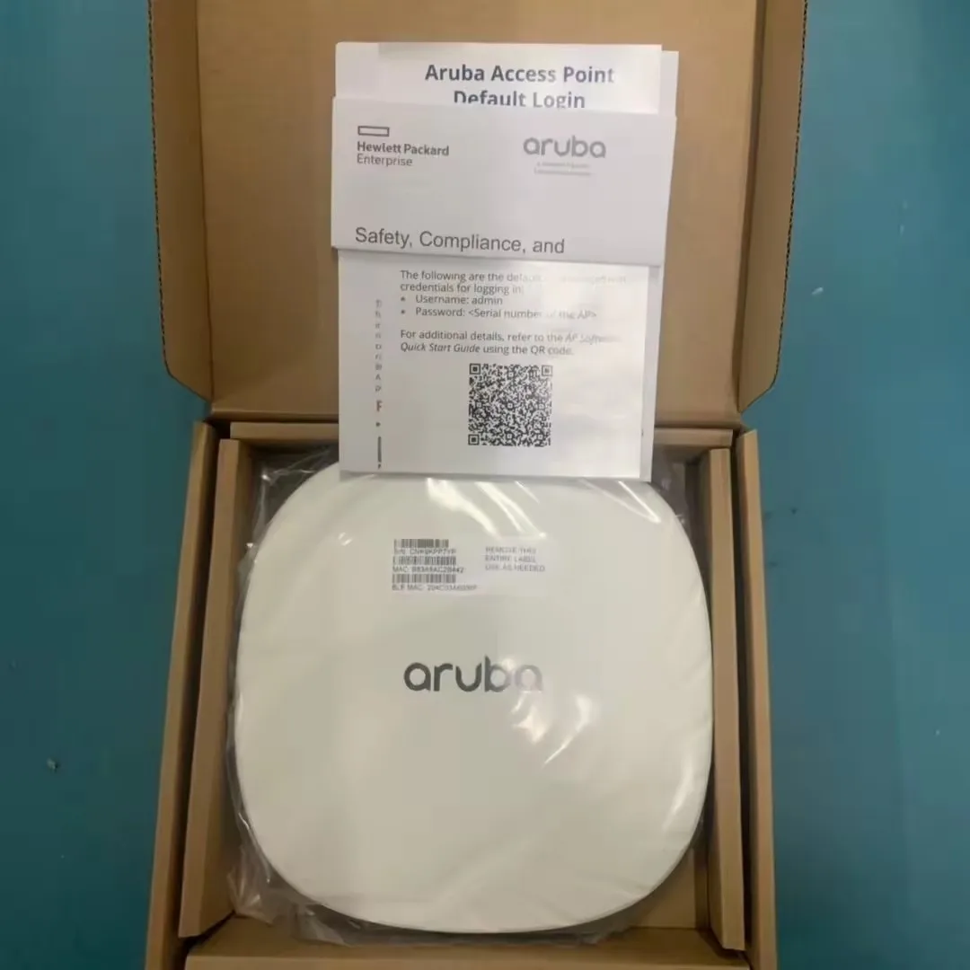 เราเตอร์ Aruba รุ่นใหม่แท้ HPE JW801A - ซีรีส์ AP335 รองรับมาตรฐาน 802.11n/ac ระยะ 5 กม. จุดเชื่อมต่อไร้สาย Wi-Fi รุ่น JW801A