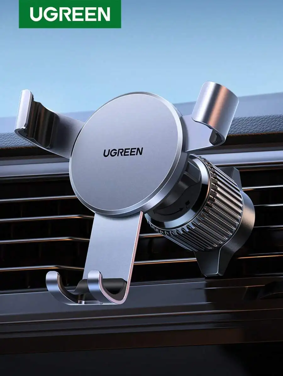 

Gravity-Sensing Car Air Vent Phone Holder With Auto-Lock Mechanism, Hands-Free Support For iPhone 15/14/13 Pro Max, Galaxy,